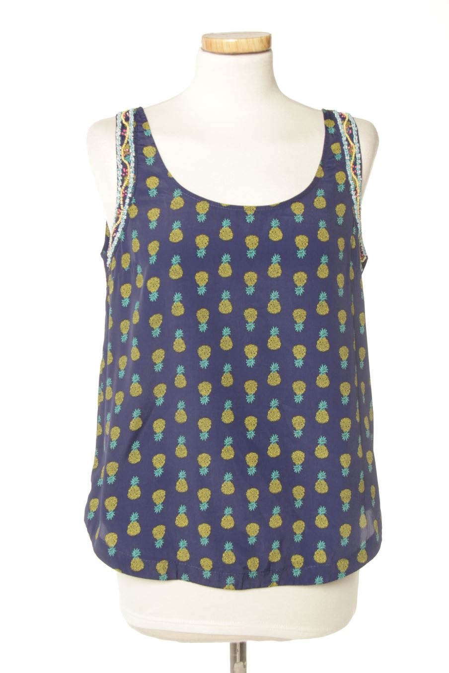 Blouse à manches courtes SUITEBLANCO de la taille S, de couleur imprimés