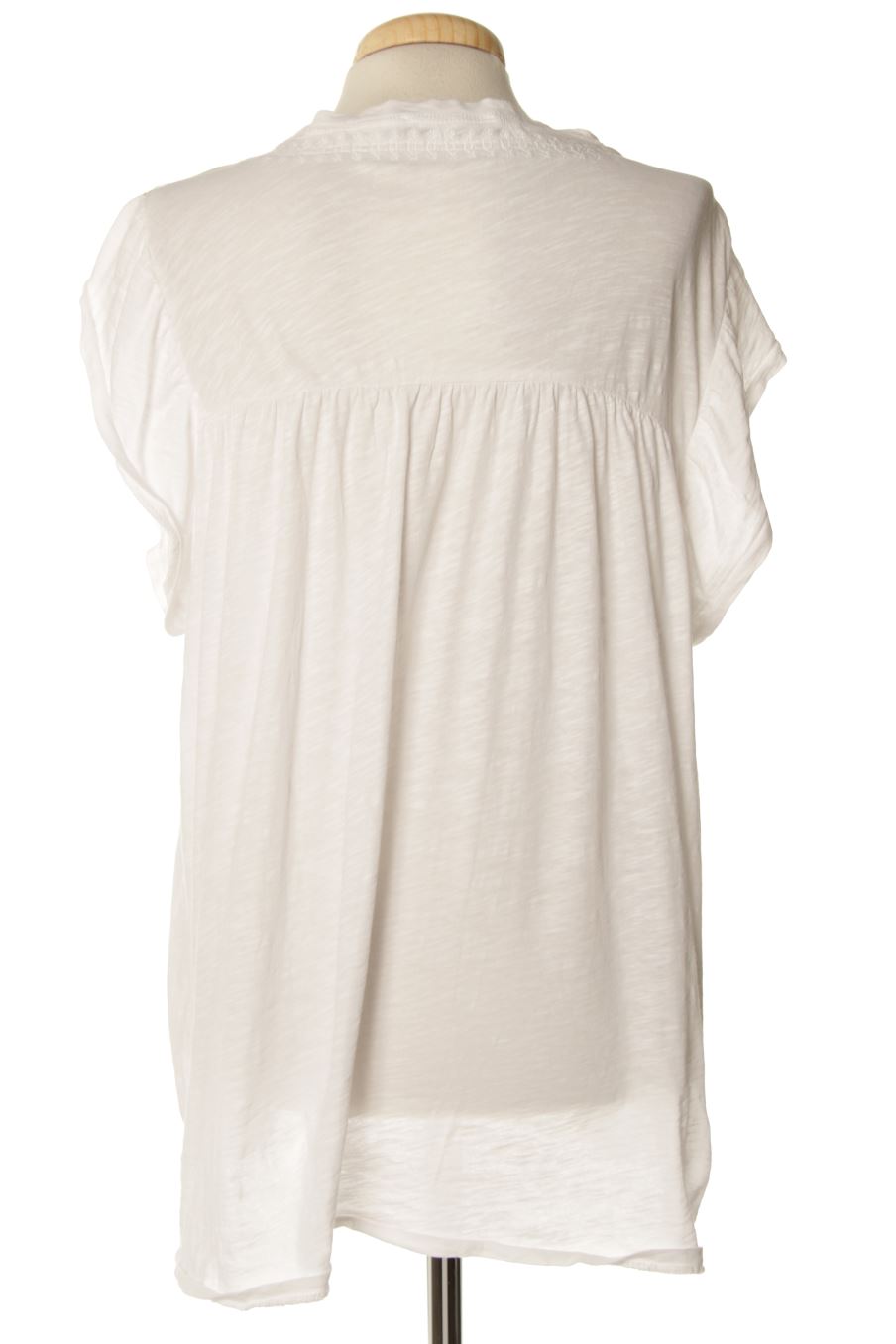 T-shirt Monoprix de la taille 40, de couleur blanc