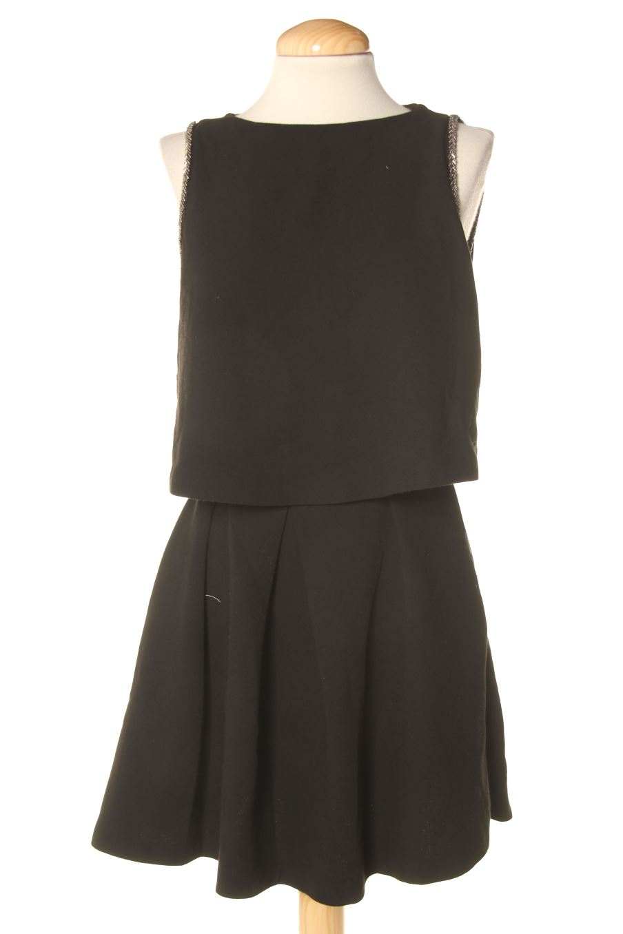 Vestido casual de Mng de la talla S, de color negro