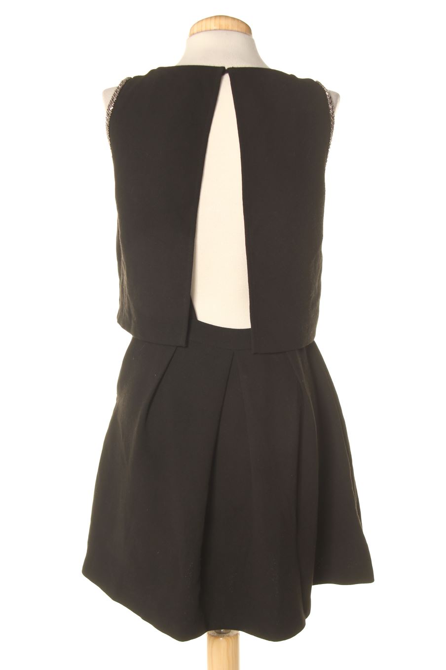 Vestido casual de Mng de la talla S, de color negro