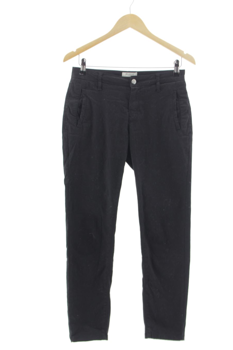 Pantalón de Selected Homme de la talla 34, de color negro