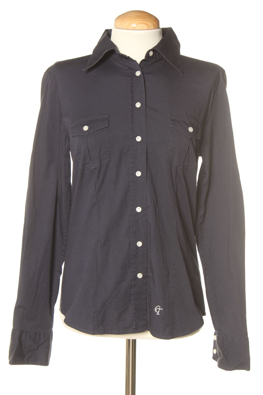 Chemise Coronel Tapioca de la taille M, de couleur bleu marine