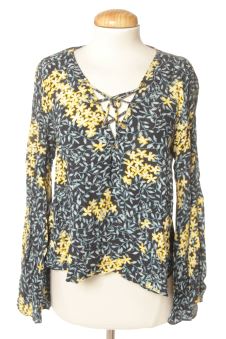 Langärmelige Bluse S Zara