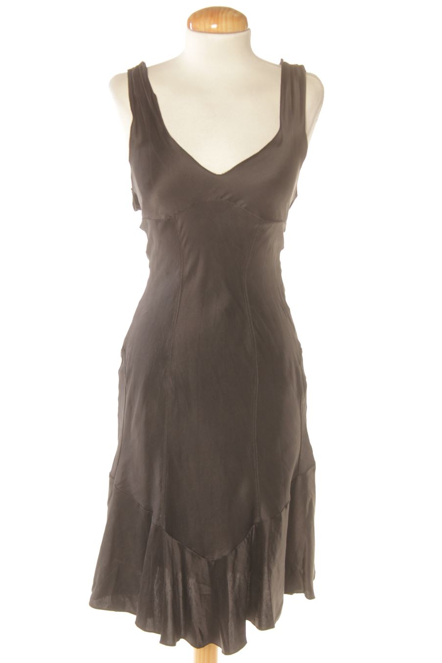 Robe casual Sandro de la taille 38, de couleur noir