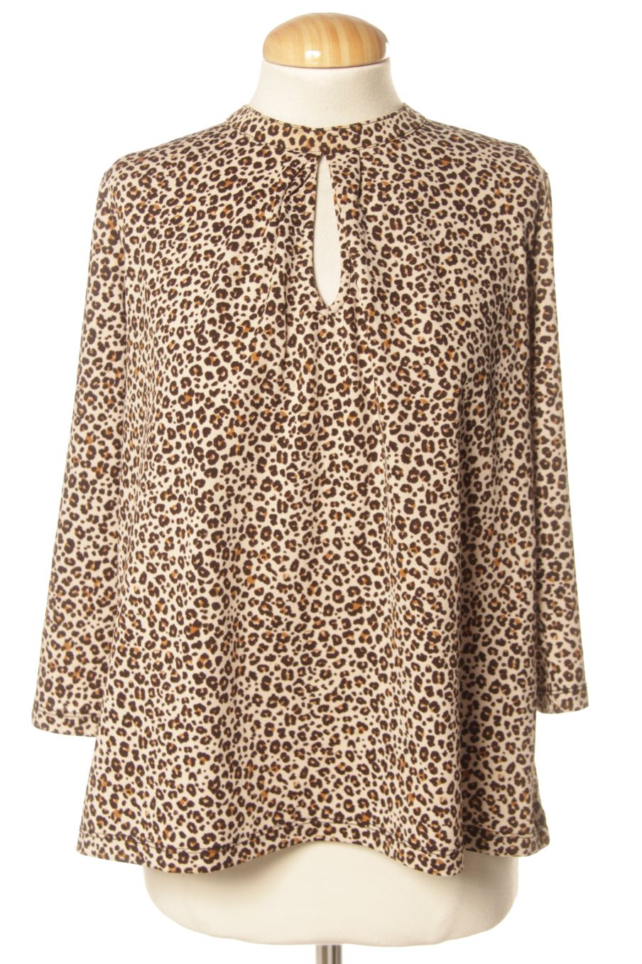Blouse à manches longues Cortefiel de la taille M, de couleur animal print