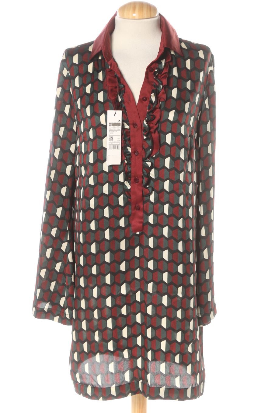 Vestido casual de Sisley de la talla 42, de color estampado