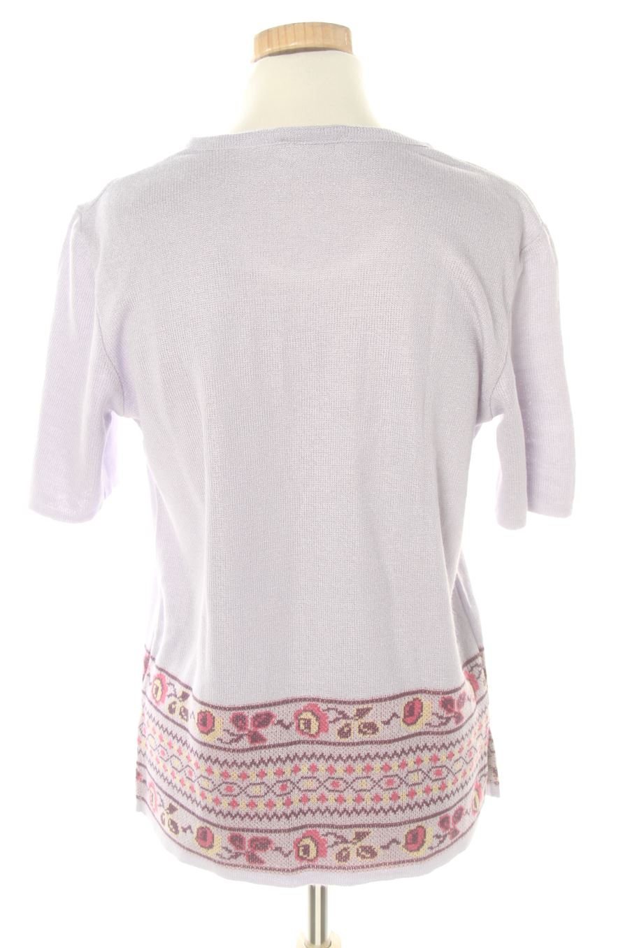 Jersey de Anne Weyburn de la talla S, de color morado