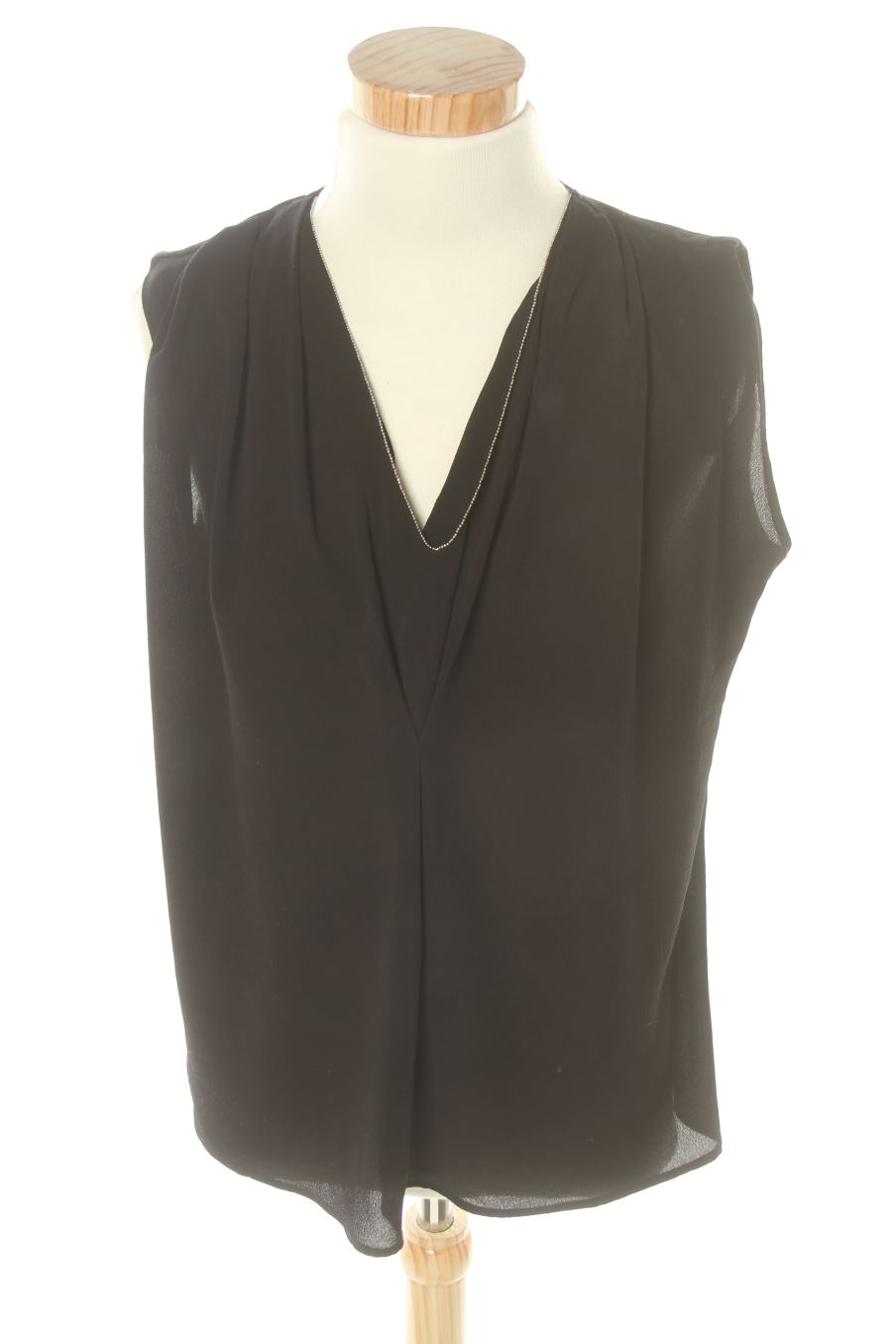 Top de Morgan de toi de la talla 36, de color negro