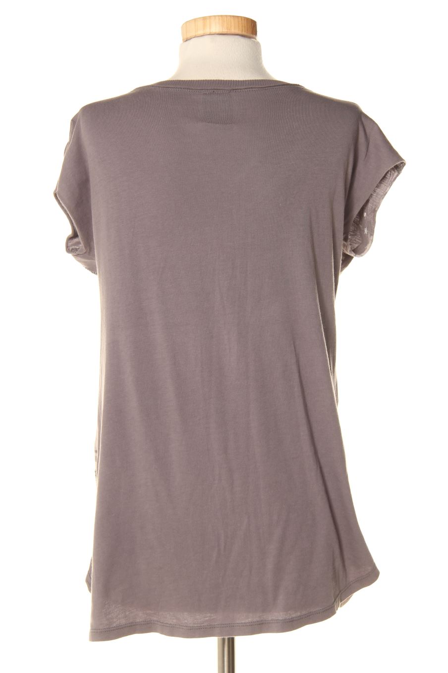 Camiseta de Zara de la talla M, de color gris