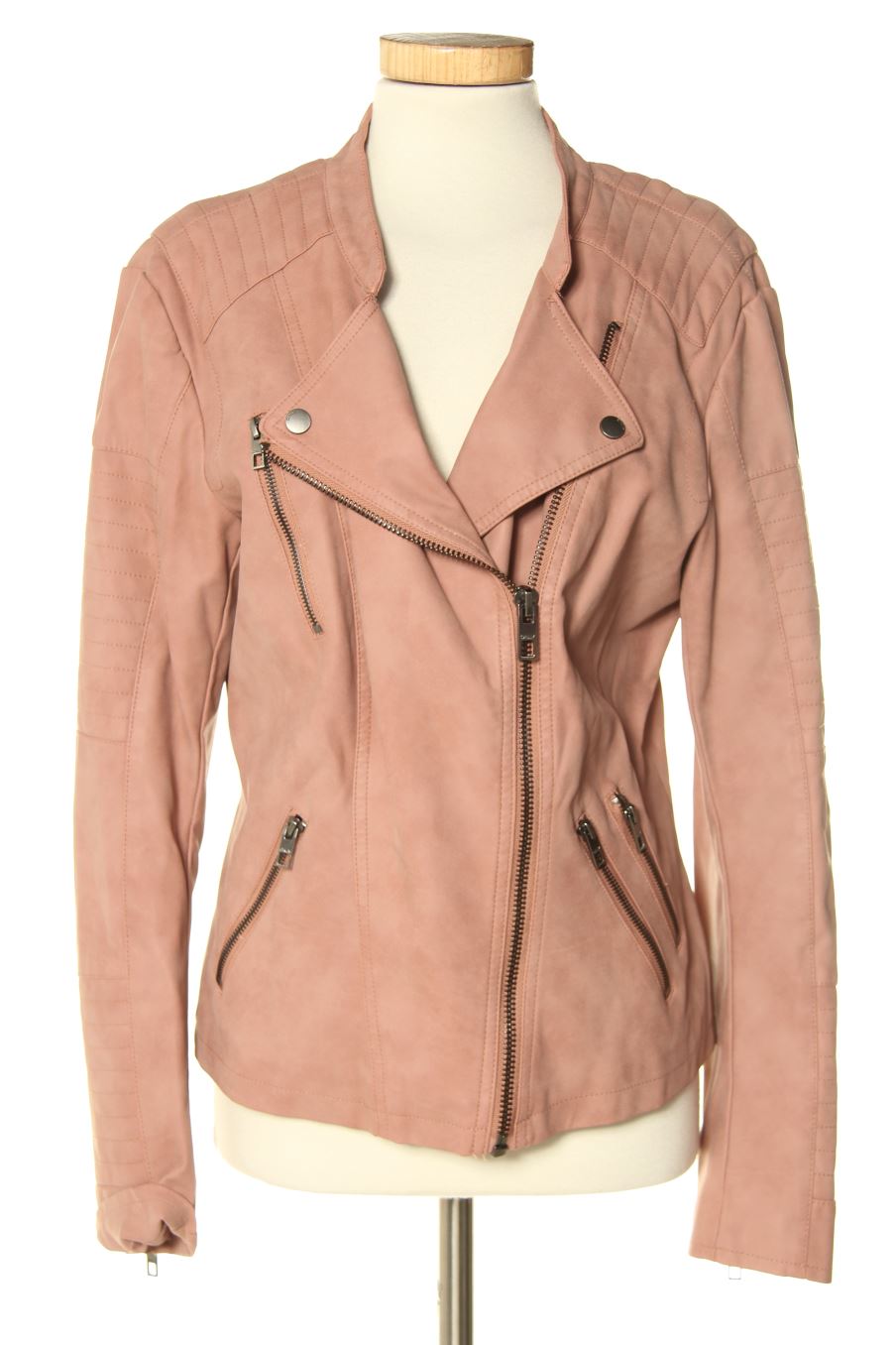 Blouson Only de la taille 42, de couleur rose de synthétique