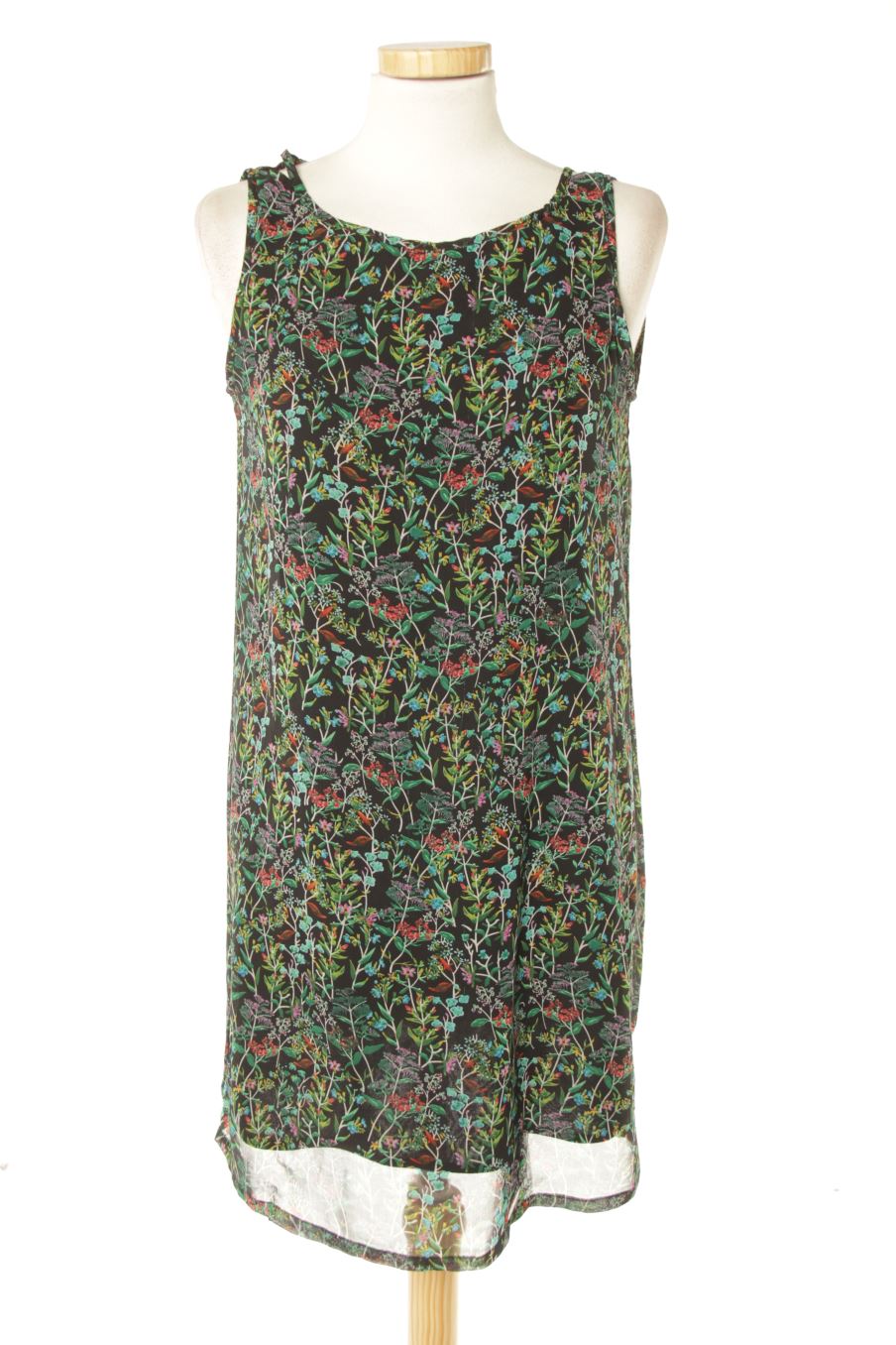 Einfaches Kleid von Pull & Bear Größe S, Farbe Geblümt, für