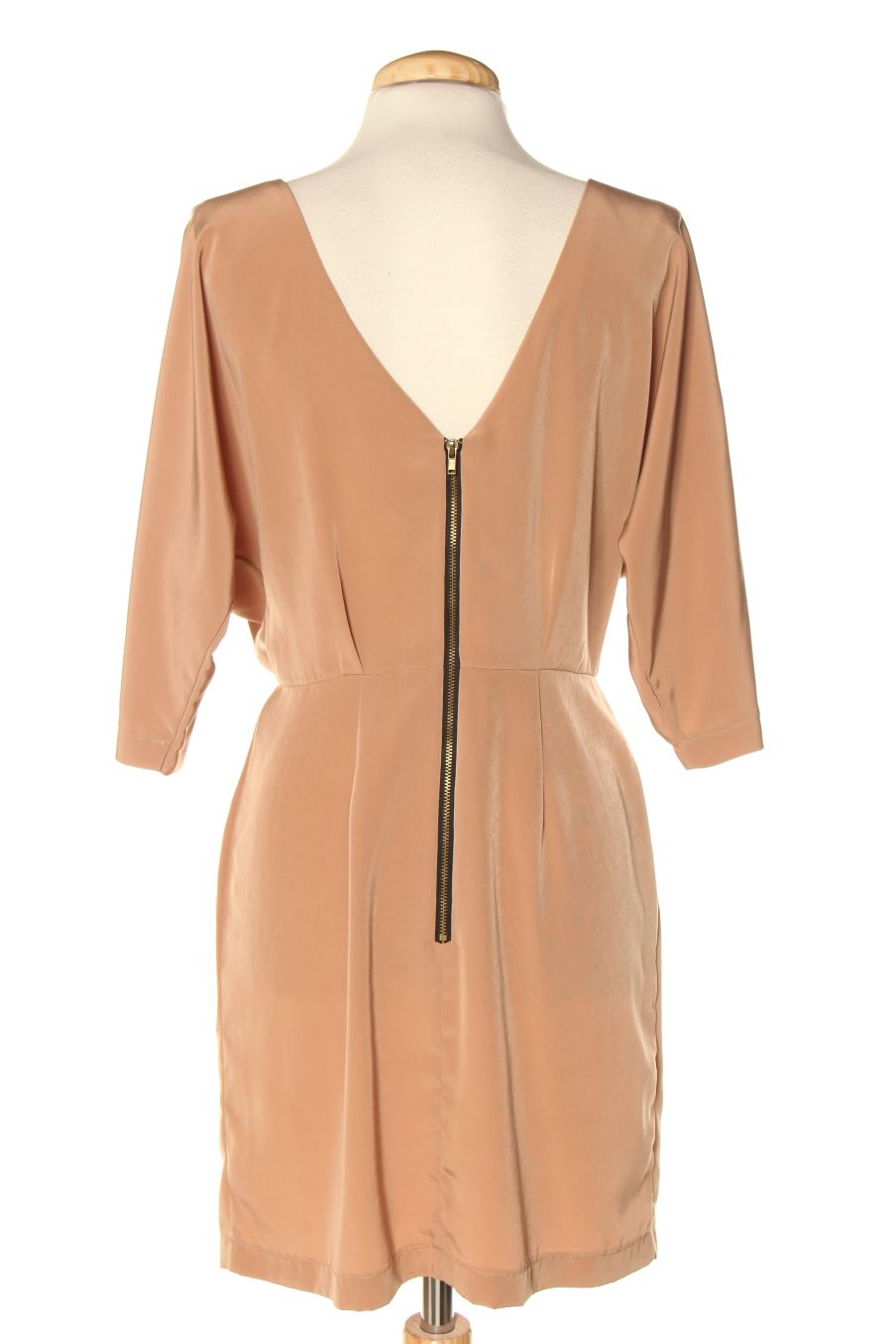 Robe casual Topshop de la taille 38, de couleur marron
