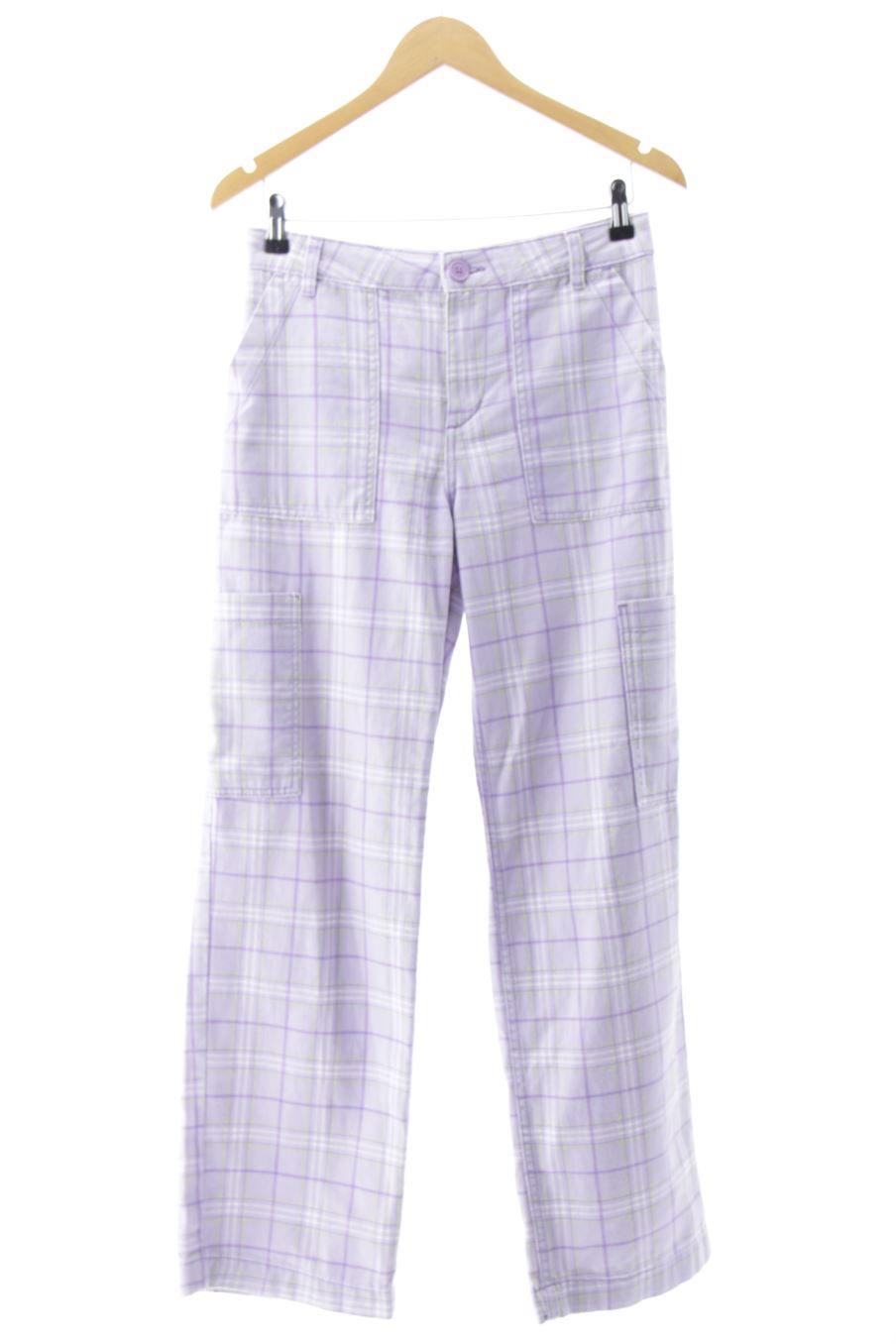 Jeans H&M de la taille 36, de couleur carreaux de denim