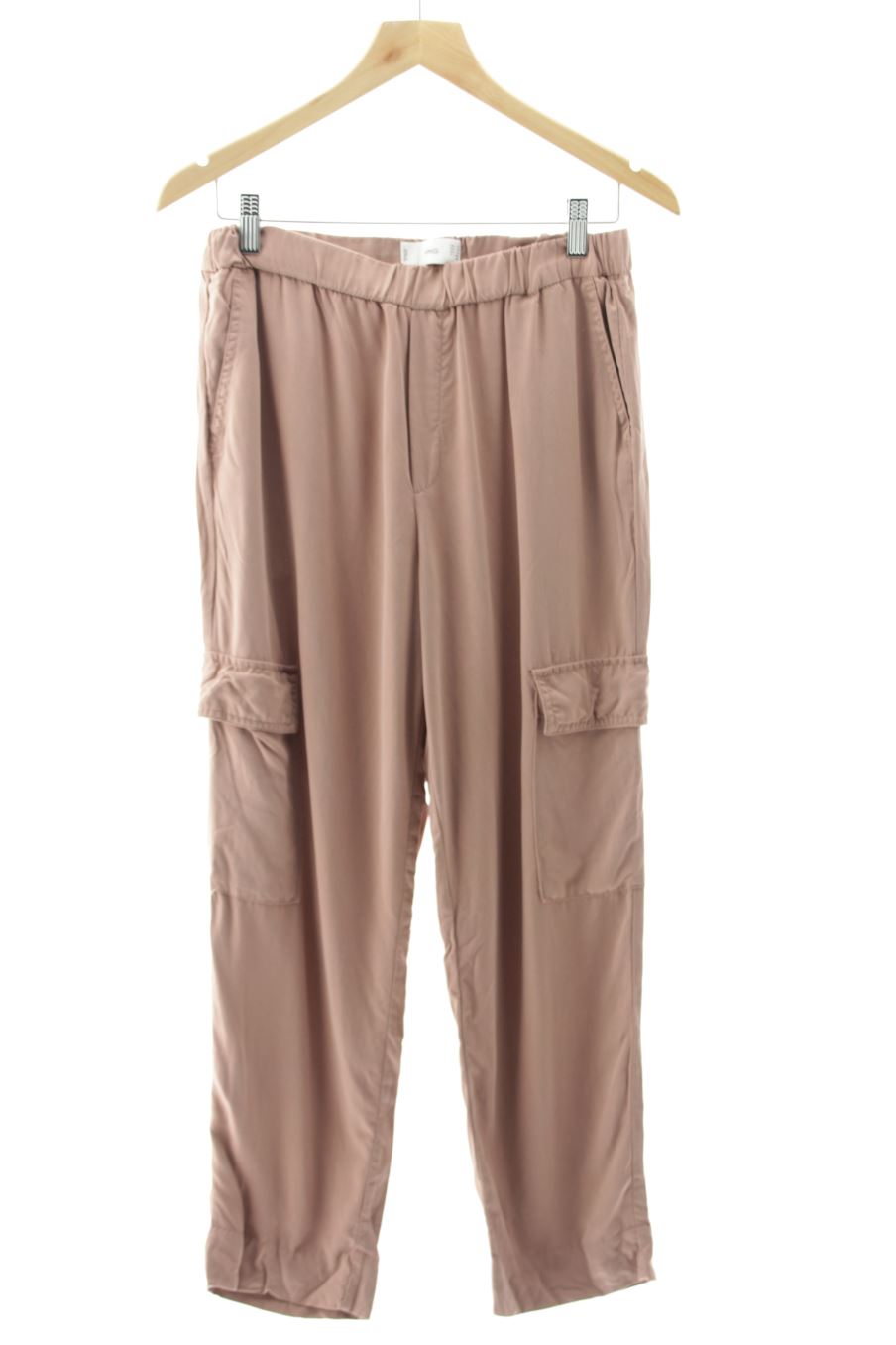 Pantalon Casual Mango de la taille M, de couleur rose
