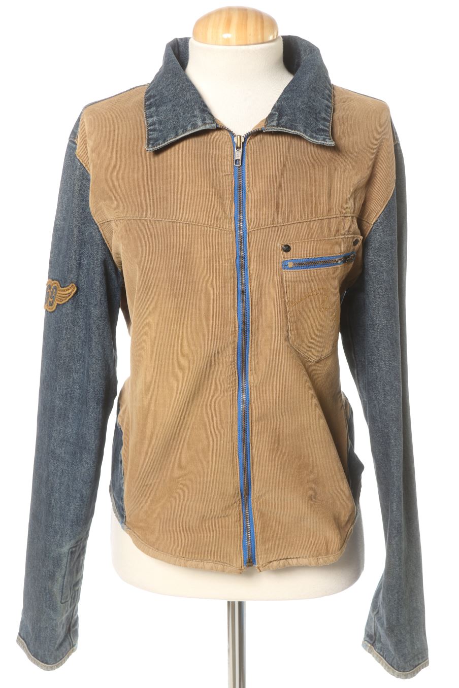 Blouson Ripcurl de la taille 40, de couleur bleu de denim