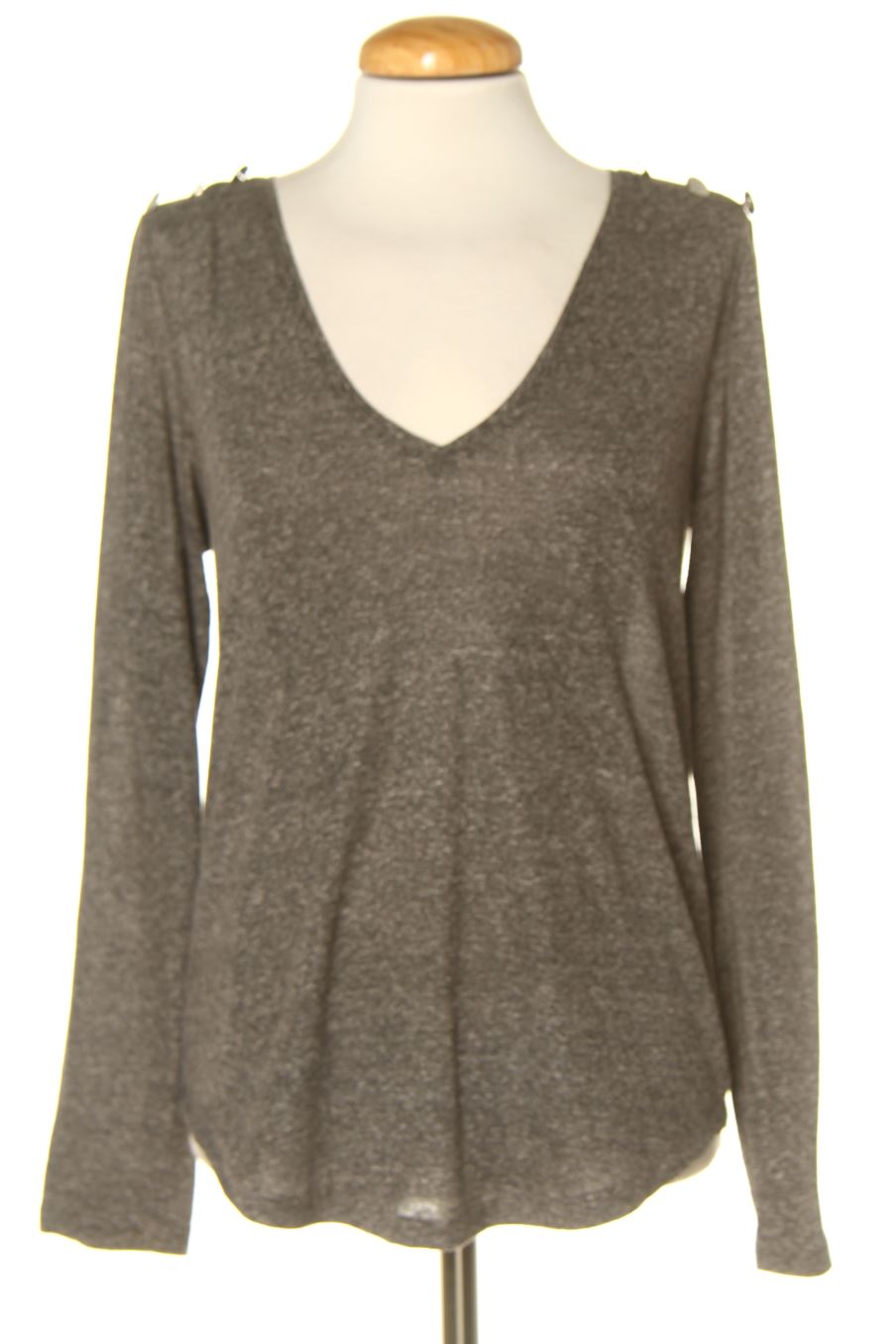 T-shirt à manches longues Ikks de la taille 40, de couleur gris