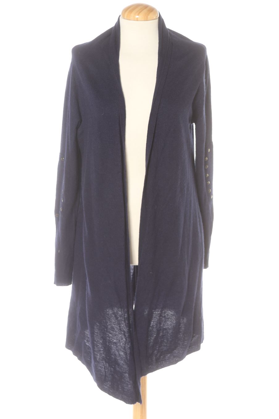 Gilet Sandro de la taille M, de couleur bleu marine