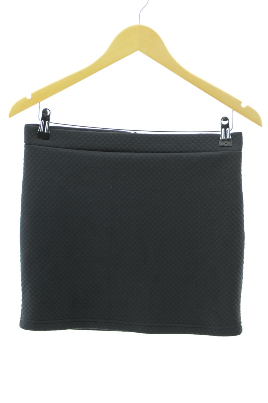 Falda de Stradivarius de la talla L, de color negro