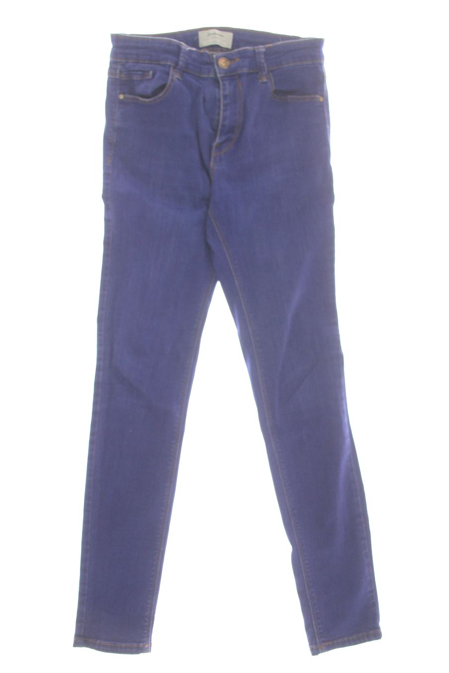Vaqueros de Stradivarius de la talla 36, de color azul de ropa vaquera