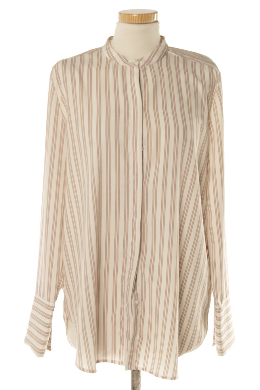 Blouse à manches longues H&M de la taille 40, de couleur rayures