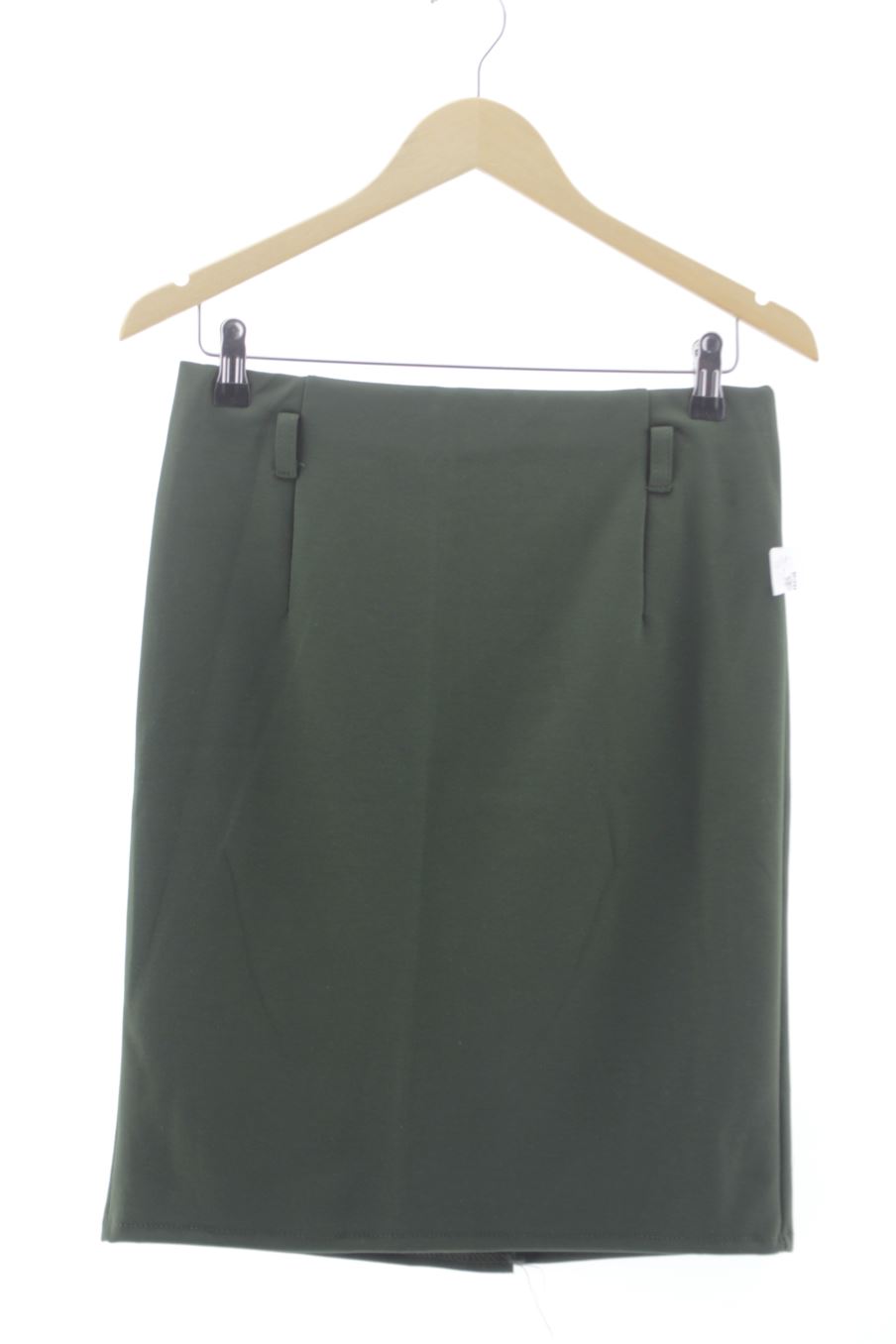 Falda de Made in italy de la talla L, de color verde