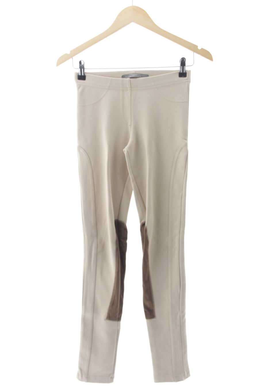 Leggins Zara de la taille S, de couleur beige