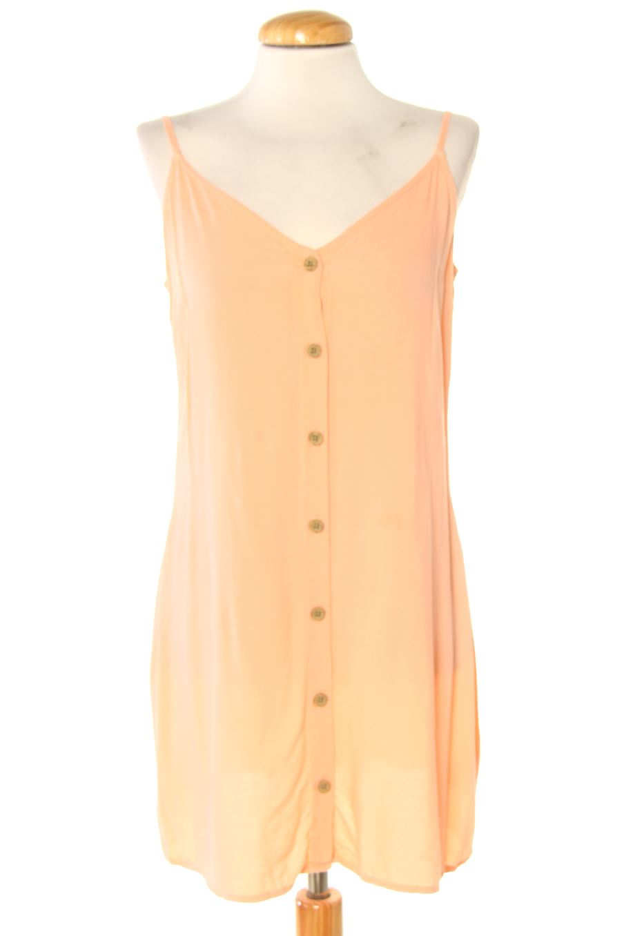 Robe casual H&M de la taille 38, de couleur corail