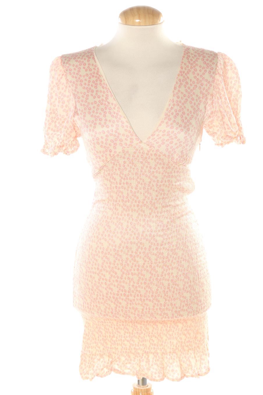 Robe casual Zara de la taille S, de couleur rose