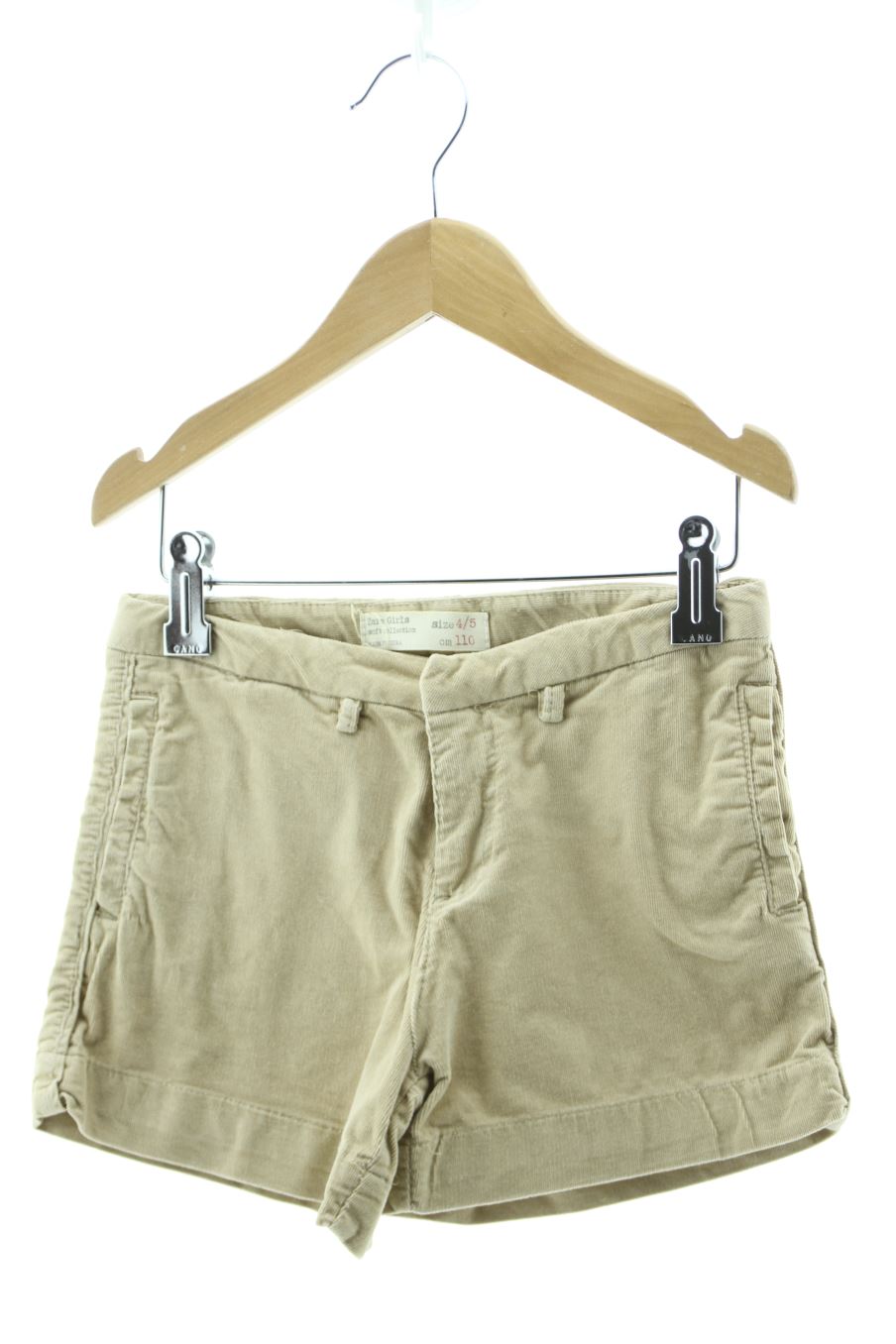 Short Zara de la taille 4 ans de velours côtelé de seconde main