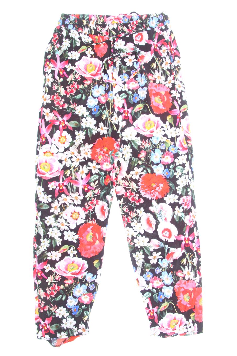 Pantalón Casual de Zara de la talla S, de color flores