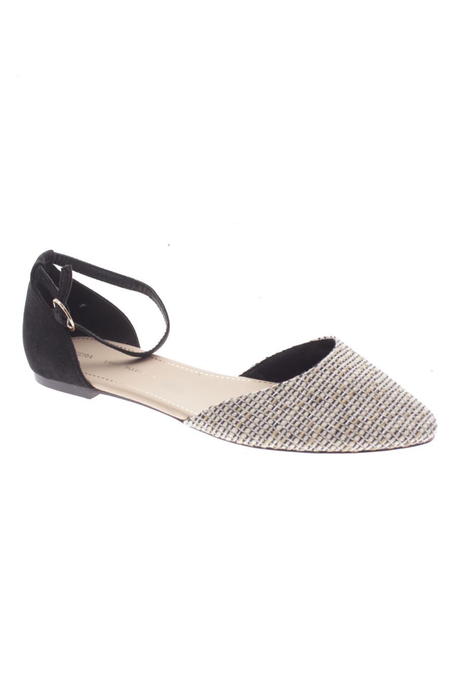 Sandalias planas de Sfera de la talla 39, de color beige de