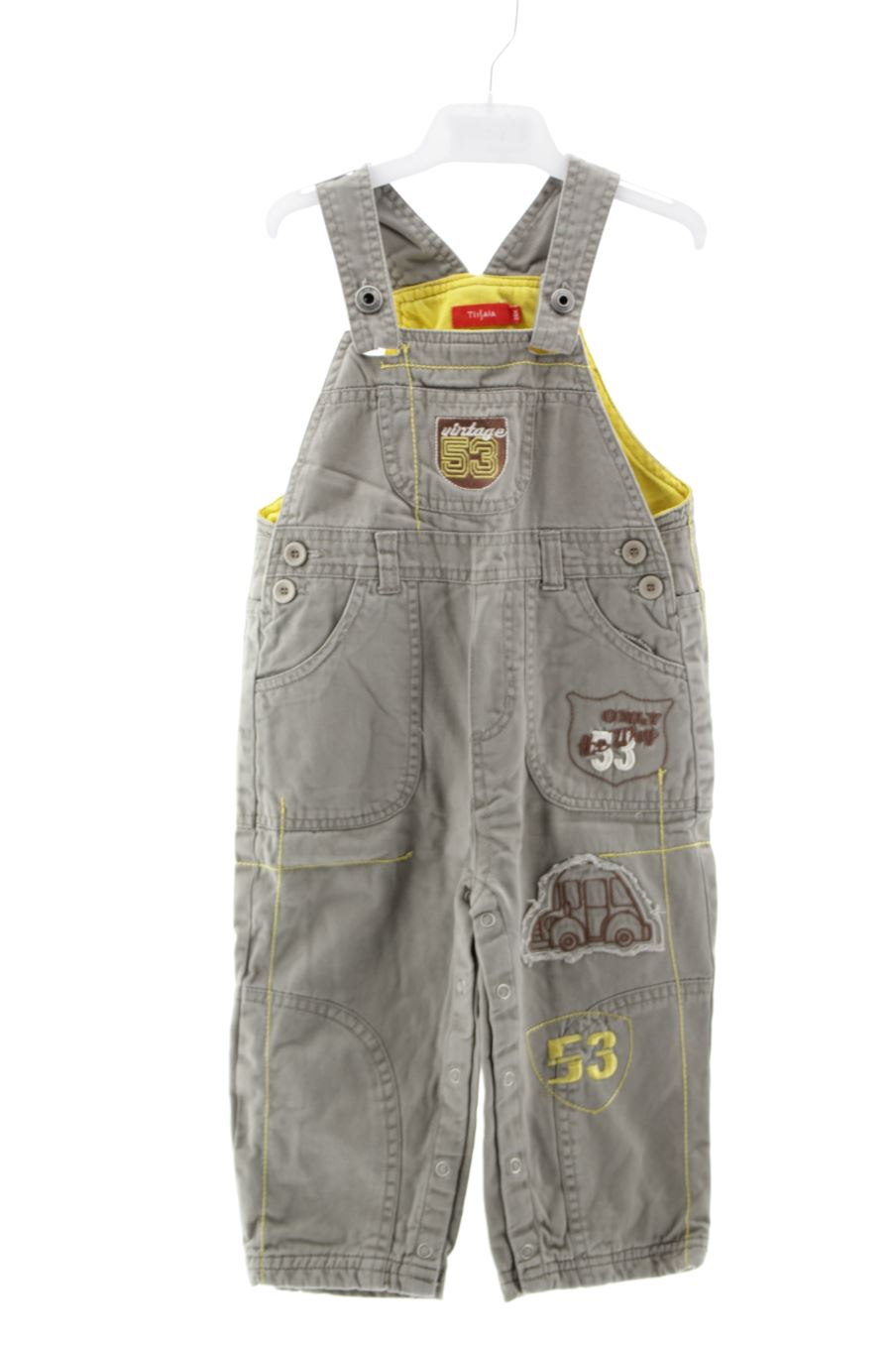 Pantalones de peto de Tissaia de la talla 2 años de segunda mano