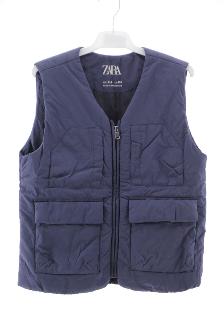 Chaleco de abrigo de Zara de la talla 8 años de segunda mano