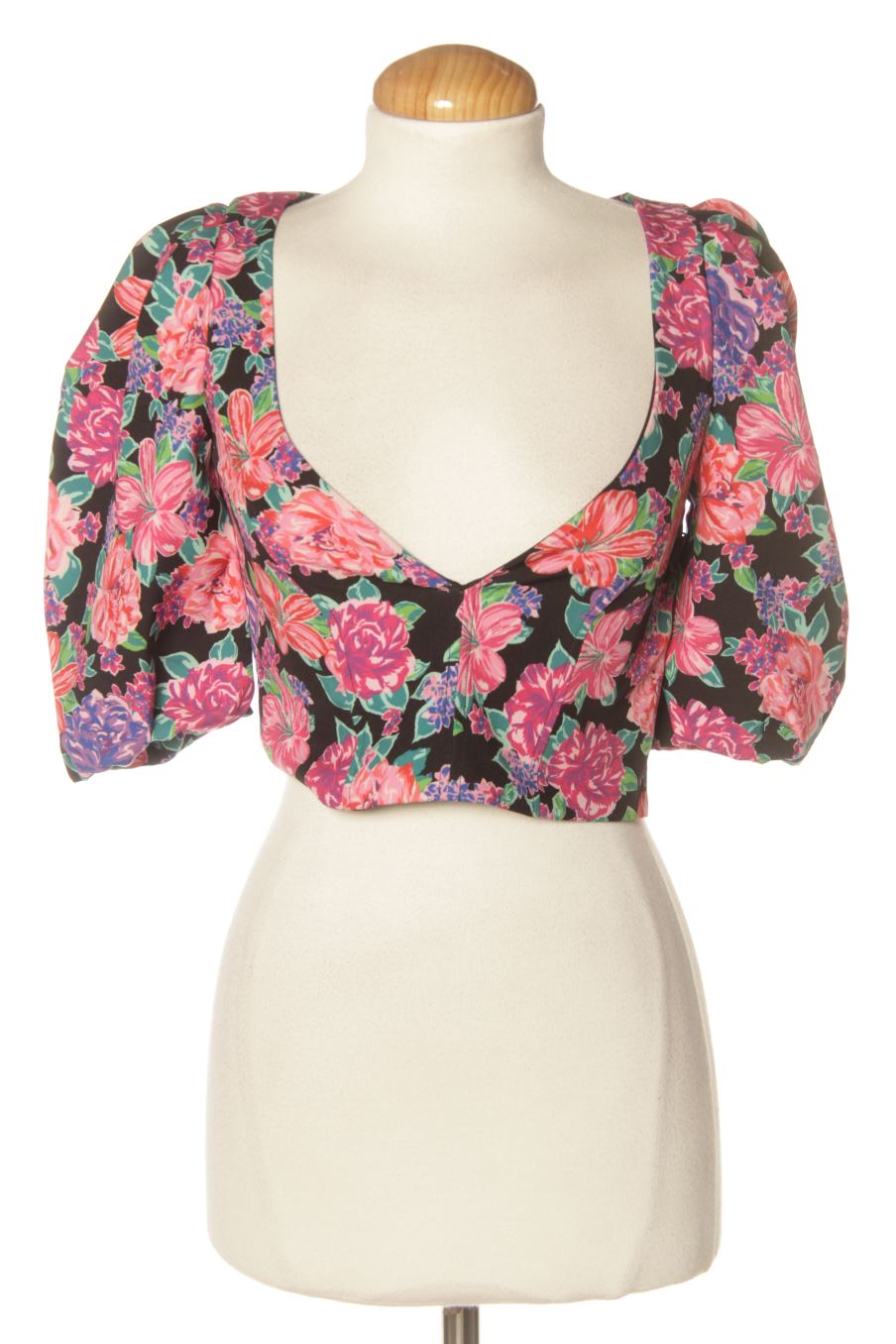 Top de Zara de la talla XS, de color estampado