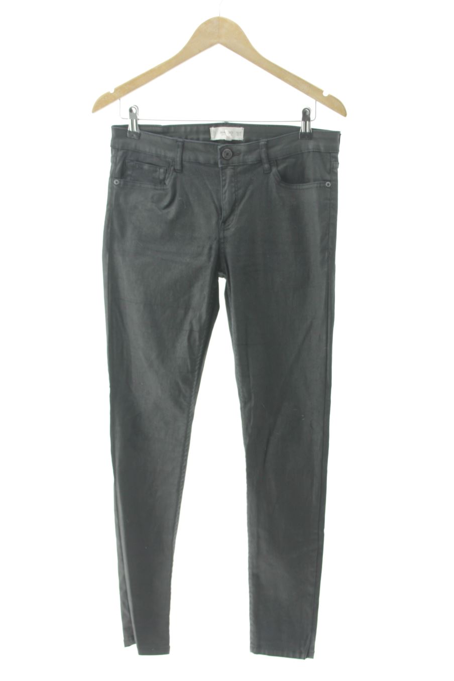 Jeans Mango de la taille 40, de couleur noir de denim