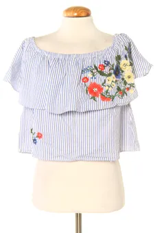 Blusa a maniche corte S Bershka, foto 1 di 2