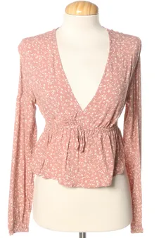 Blusa de manga larga S Bershka, foto 1 de 2