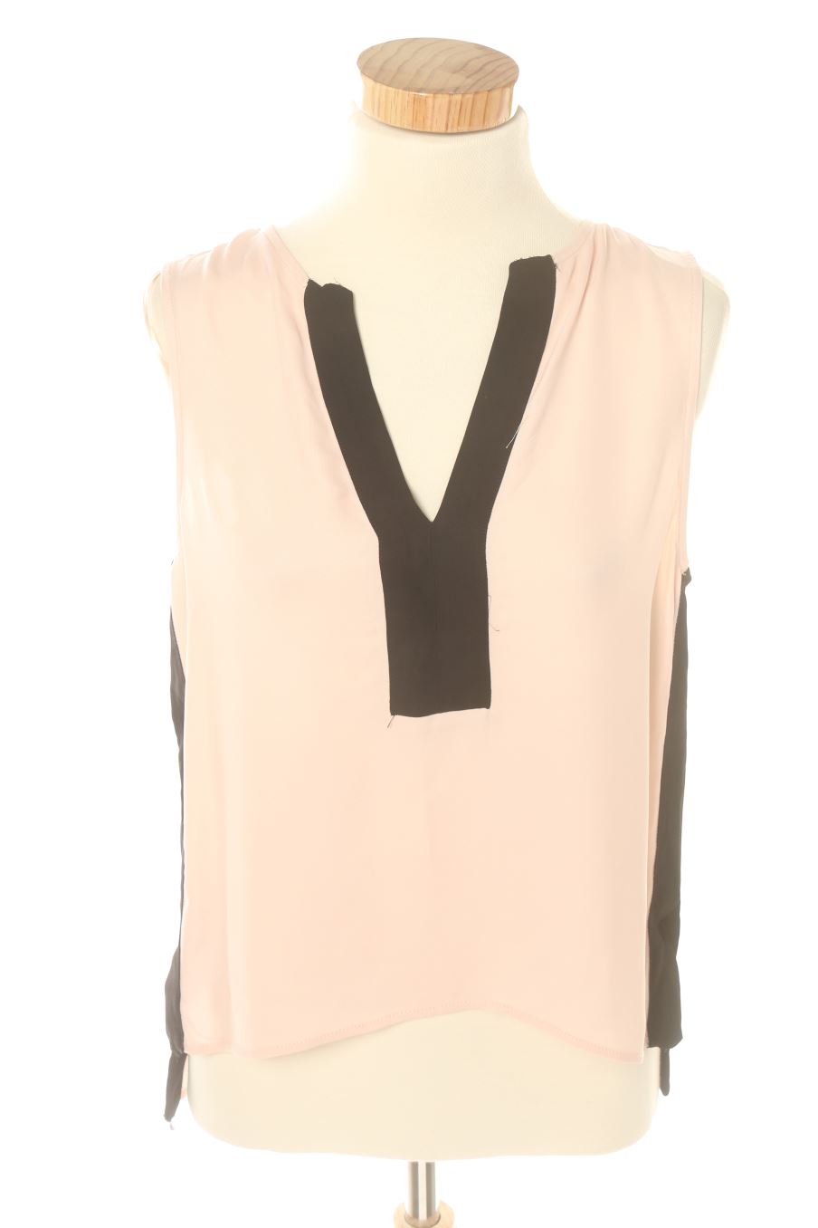 Top de Zara de la talla S, de color rosa