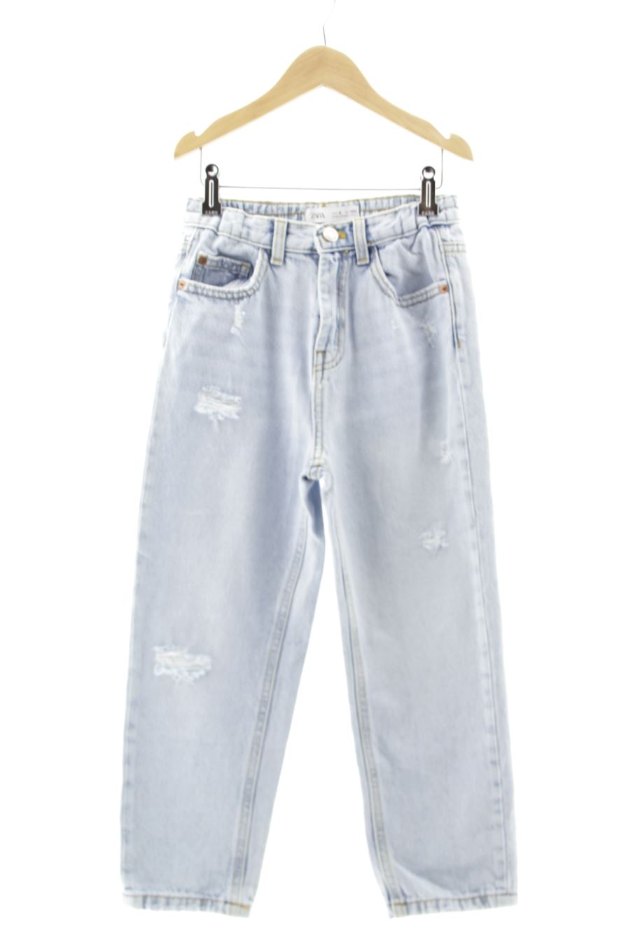 Vaquero de Zara de la talla 8 años de denim de segunda mano