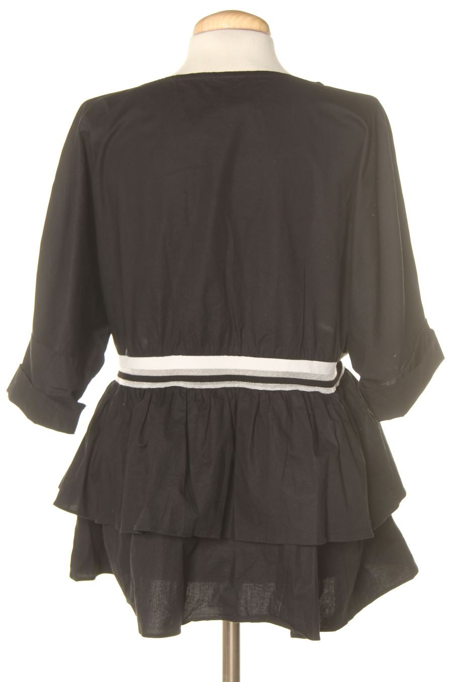 Blouse à manches courtes ACCESS de la taille M, de couleur noir