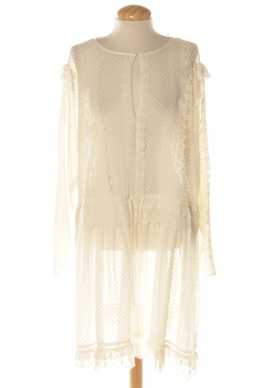 Robe casual TWINSET de la taille XXL, de couleur beige