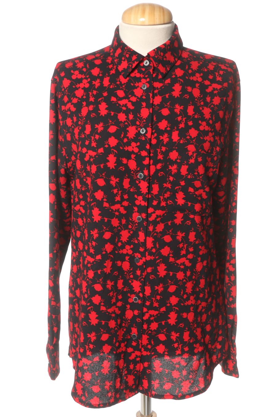 Camisa de Mango de la talla S, de color estampado