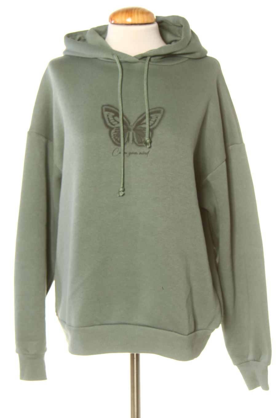 Sweat Pull & Bear de la taille XXS, de couleur vert