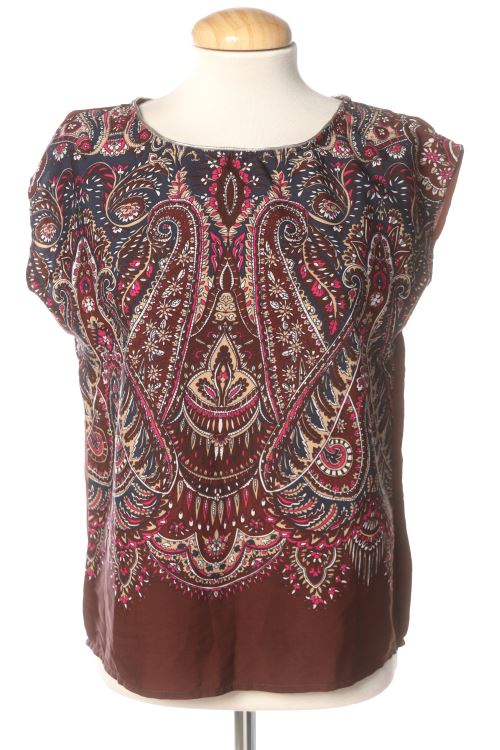 Blusa a maniche corte