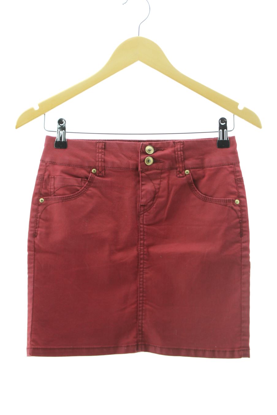 Jupe Camaieu de la taille 34, de couleur rouge