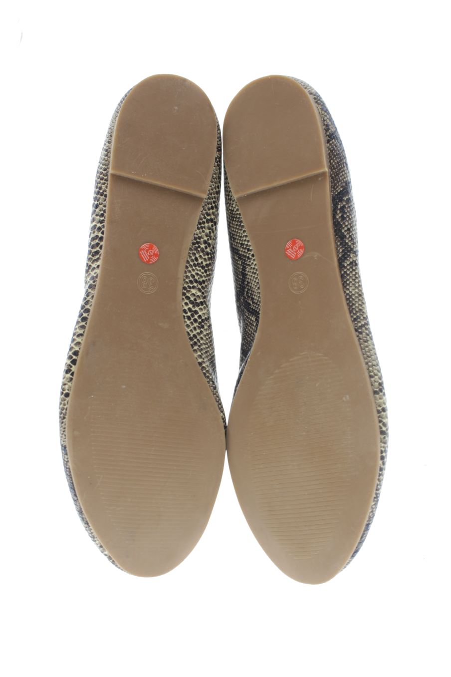 Bailarinas de Springfield de la talla 38, de color animal print de