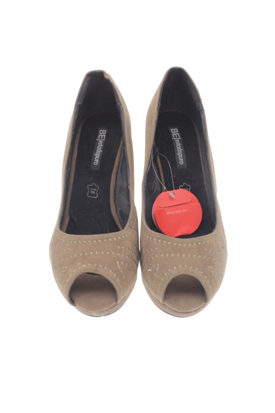 Zapatos de tacon de ESTADOPURO de la talla 40, de color marrón de