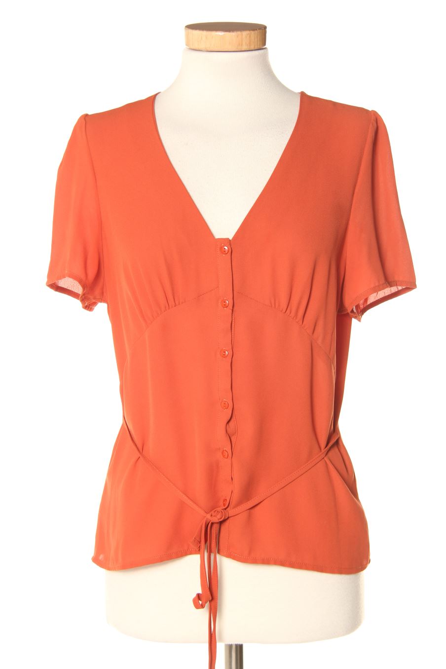 Blouse à manches courtes Best Mountain de la taille 38, de couleur marron