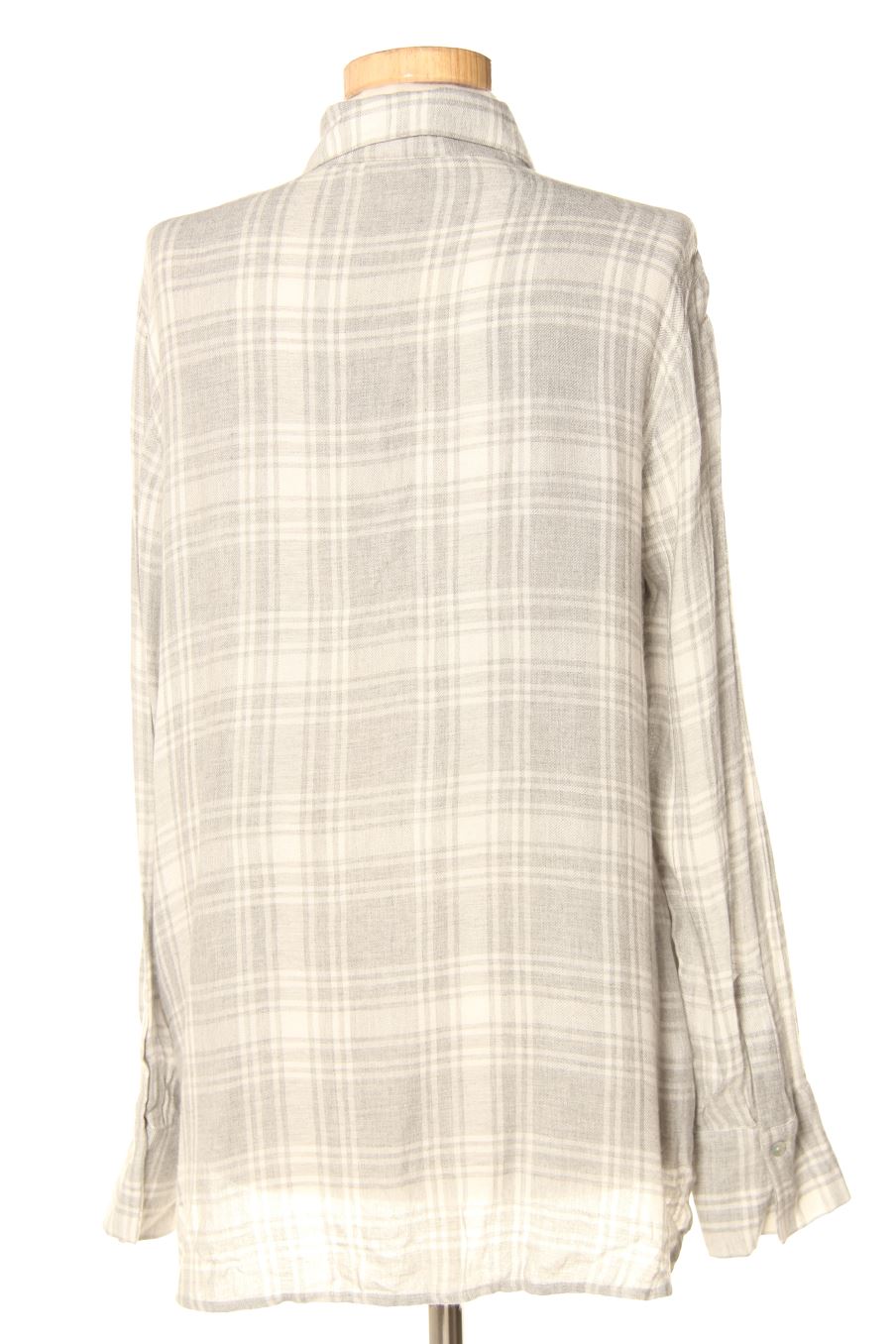 Camisa de Massimo Dutti de la talla 38, de color gris