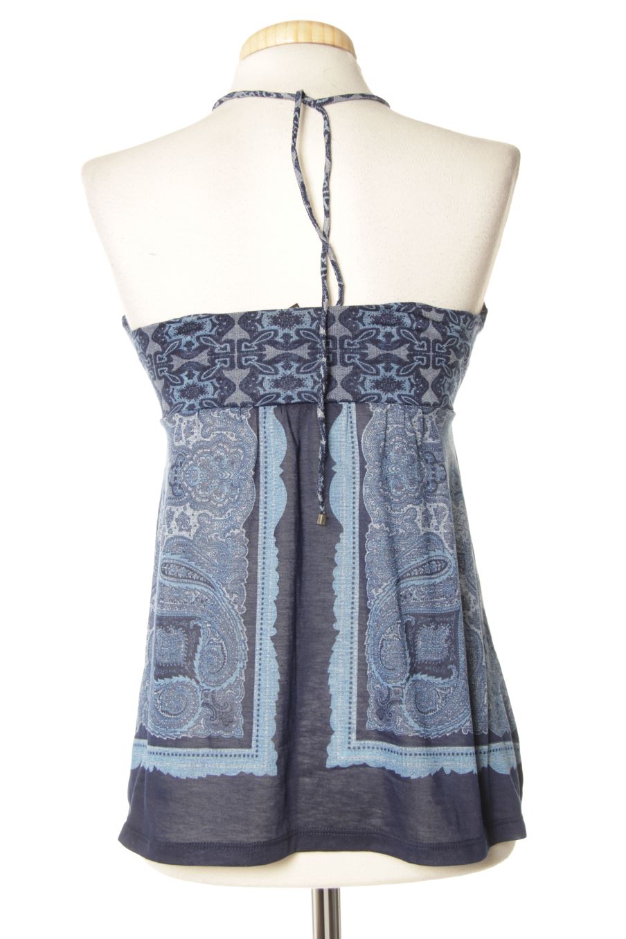 Top Mango de la taille XS, de couleur bleu